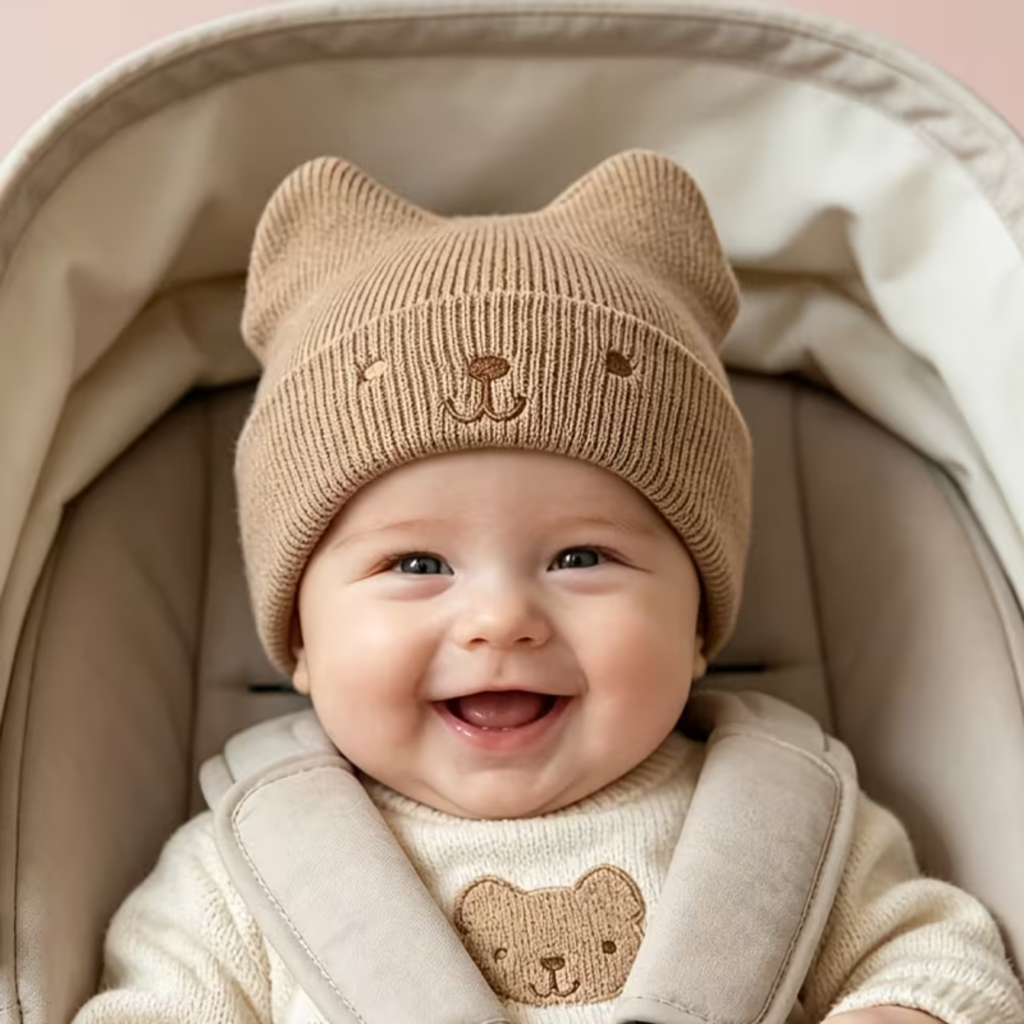 3 Pack Baby Bear Beanie